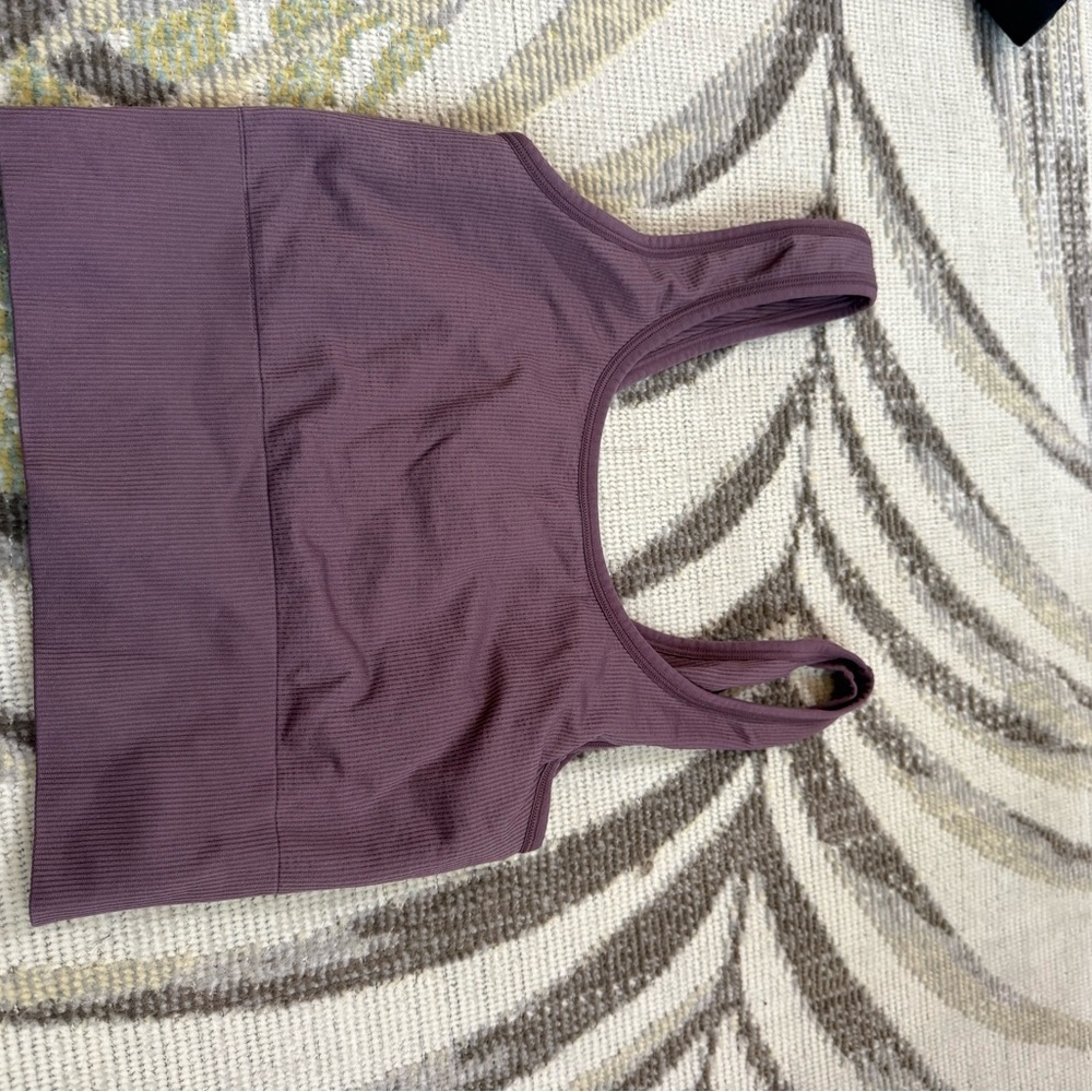 Athleta Purple Crop Top